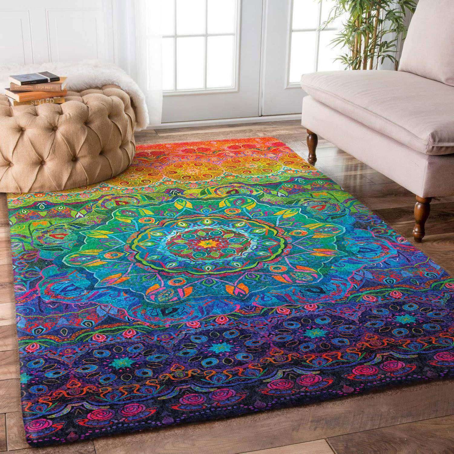 Flourish Rainbow Rug RCDD81F22449