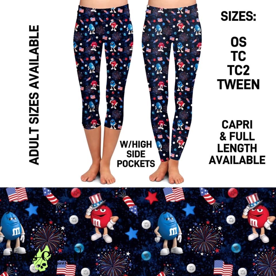 Candy Celebrations Leggings & Capris W/Pockets – Eta May