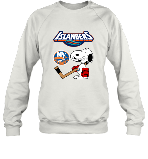 New York Islanders Ice Hockey Broken Teeth Snoopy 2D Sweatshirt