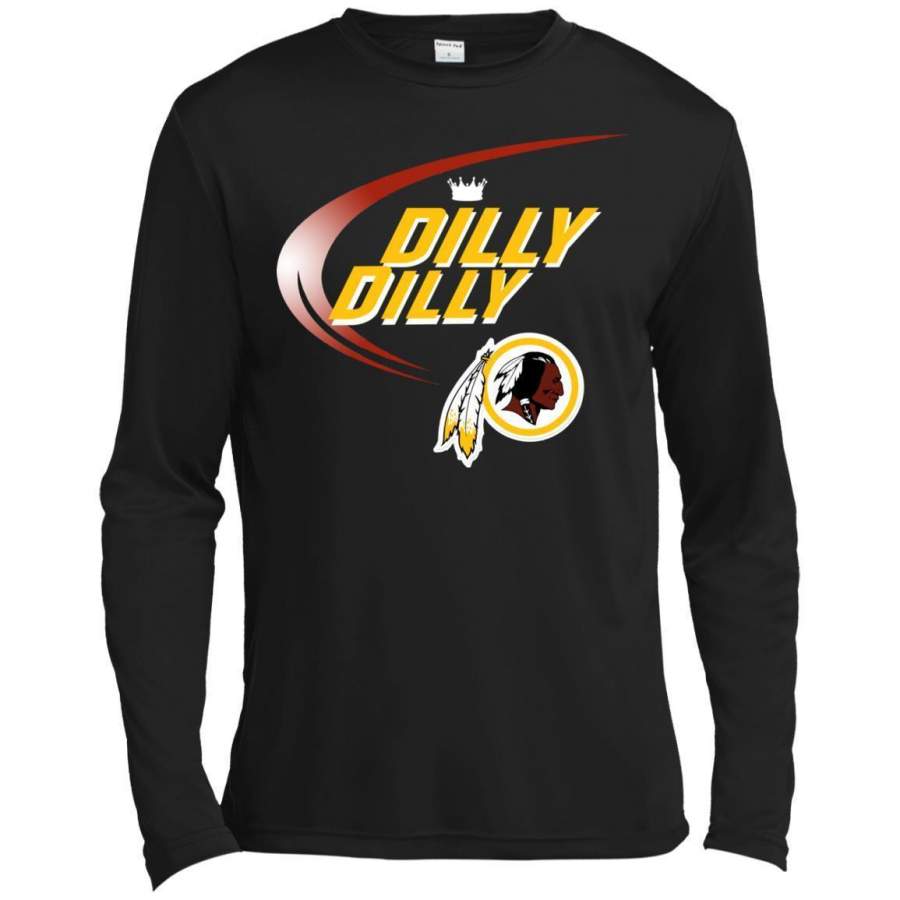 AGR Dilly Dilly Redskins Sport Premium Long Sleeve T-shirt