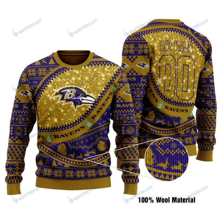 Baltimore Ravens Woolen Sweater 102