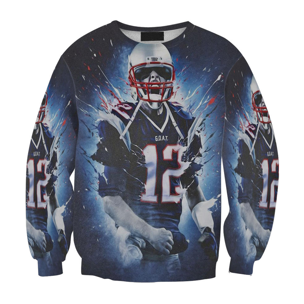 New England Patriots Tom Brady7 Gift For Fan 3D Full Printing Sweatshirt