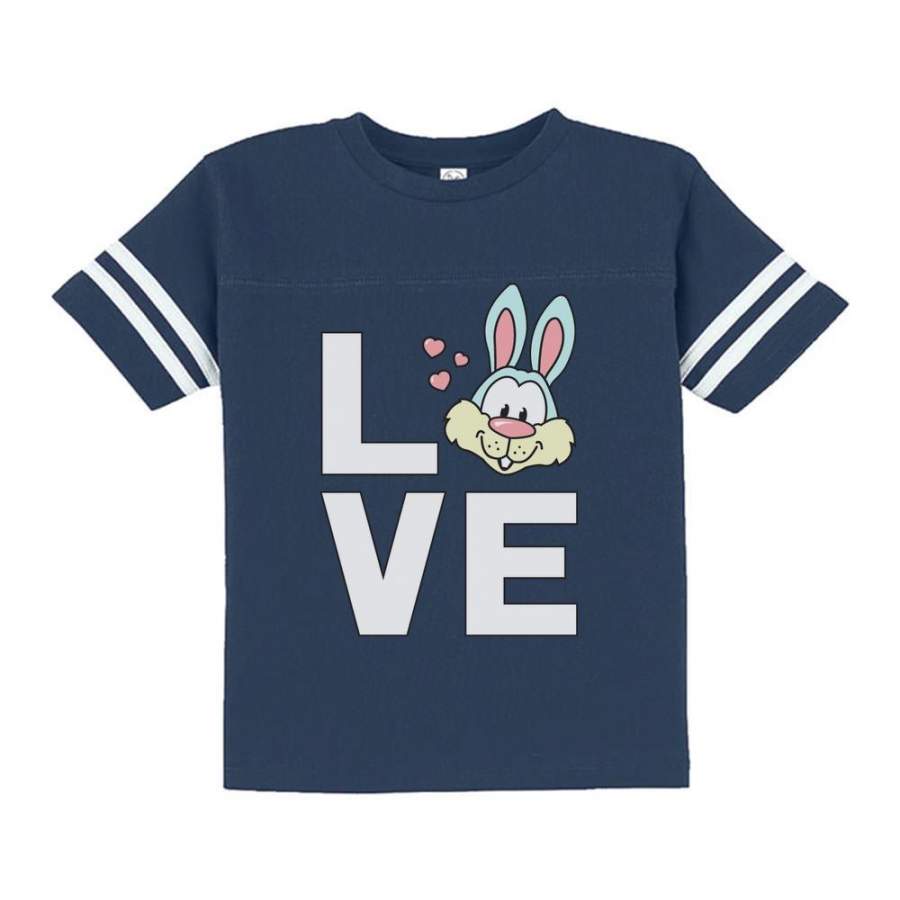 Love Bunny Toddler Jersey T-Shirt