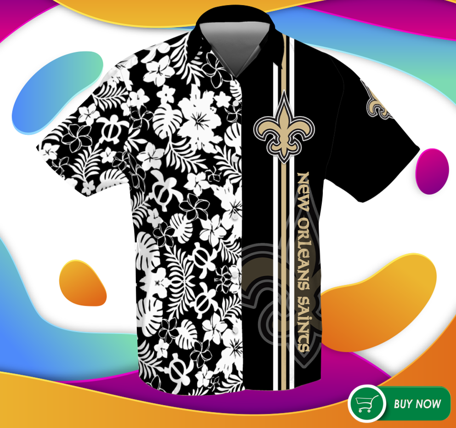 New Orleans Saints 3D Hawaiian Shirt