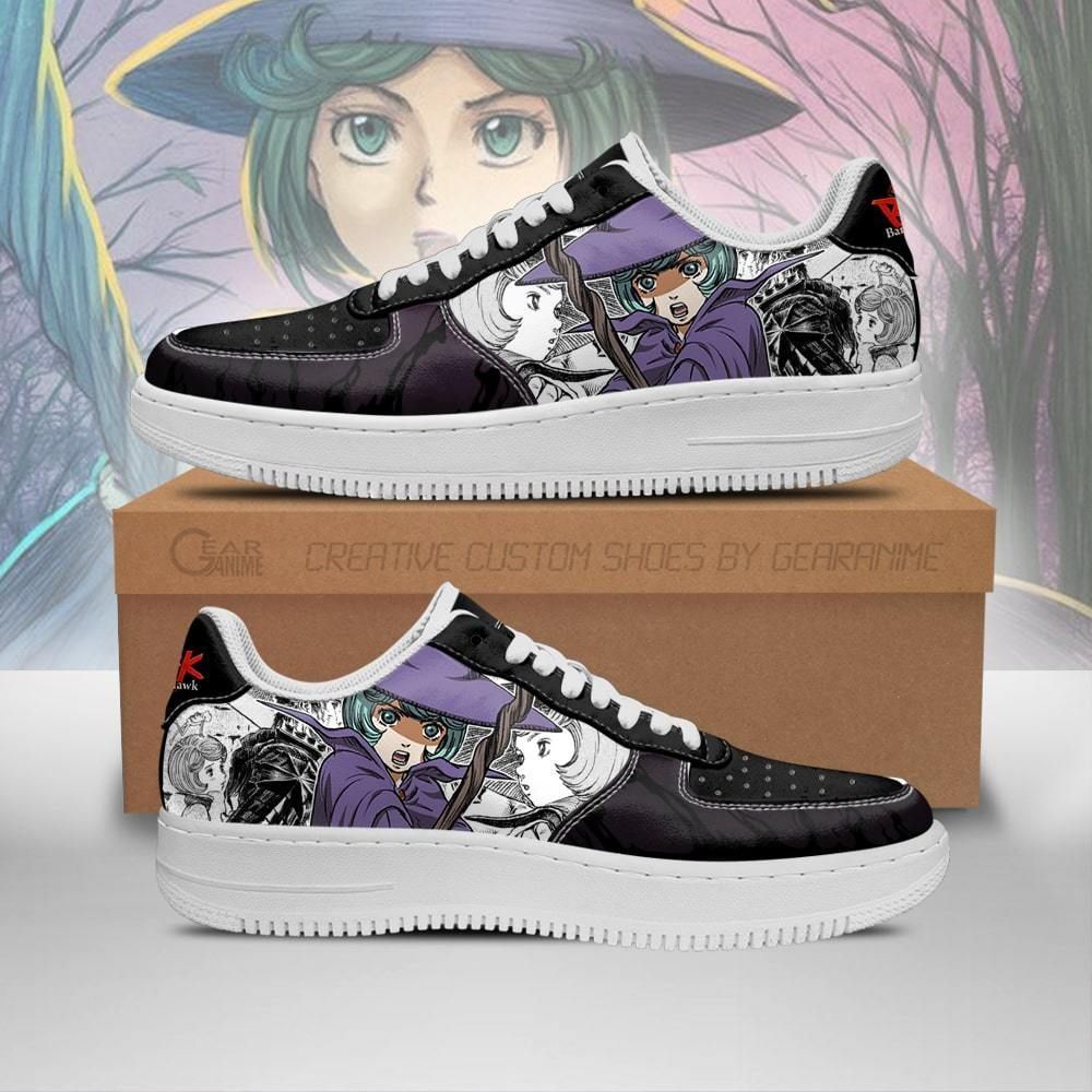 Berserk Schierke Berserk Mixed Manga Air Force Shoes Sneakers Custom Anime