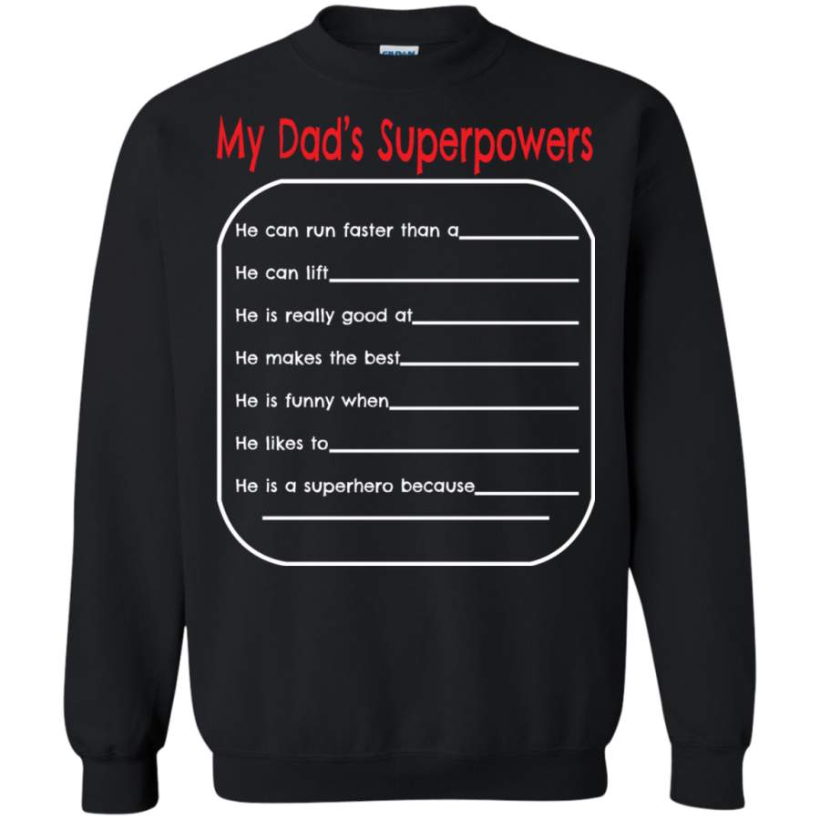 AGR Father’s day gift book t shirt Superhero father’s day Sweatshirt