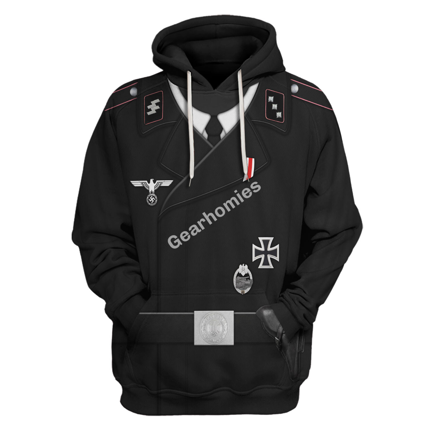 Military Uniform Of The Heer Panzer Wehrmacht Hoodies Sweatshirt T-Shirt Hawaiian Tracksuit