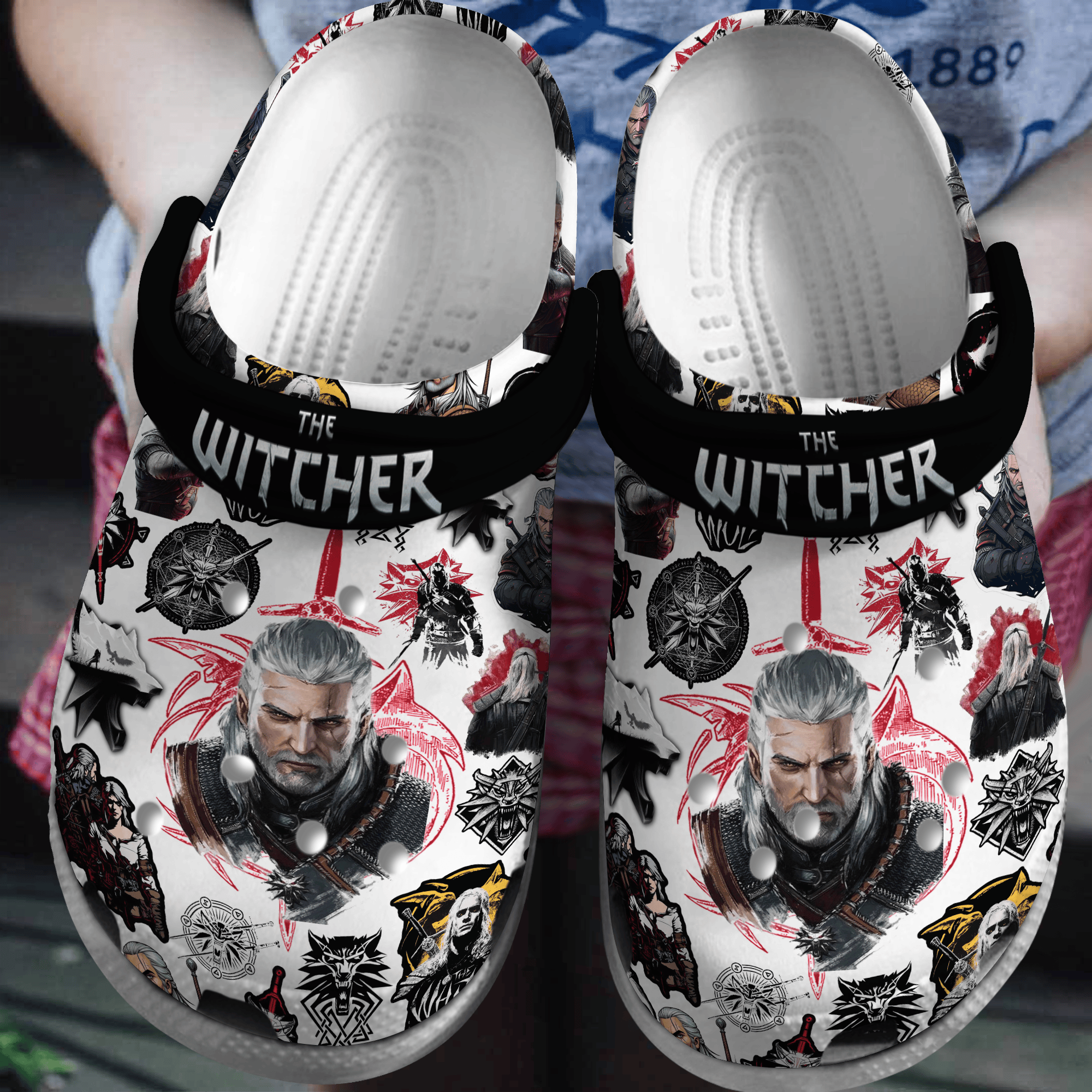 The Witcher Tv Series Crocss Clogs For Men Women And Kid Ttp2405878696