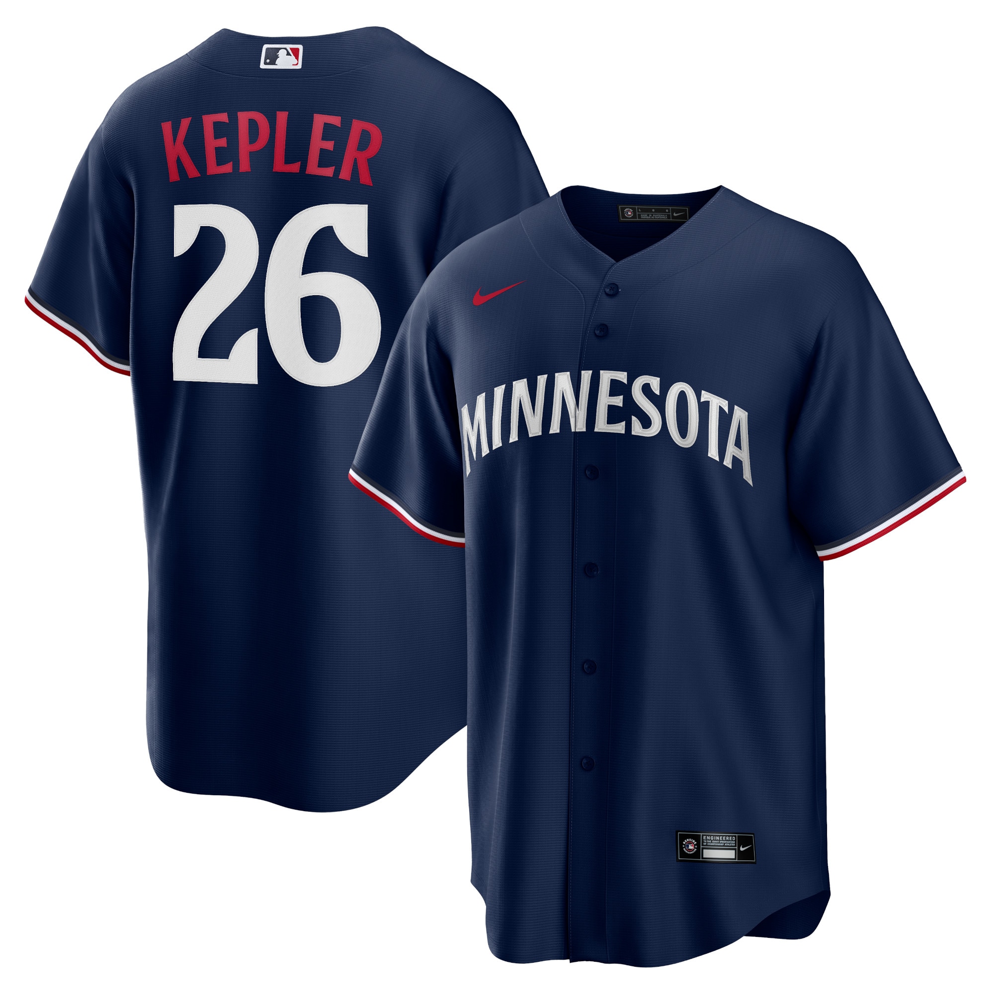 Max Kepler Minnesota Twins Alternate Replica Jersey – Navy