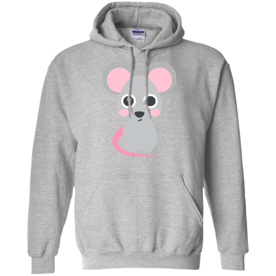 Skinny Mouse Emoji Hoodie