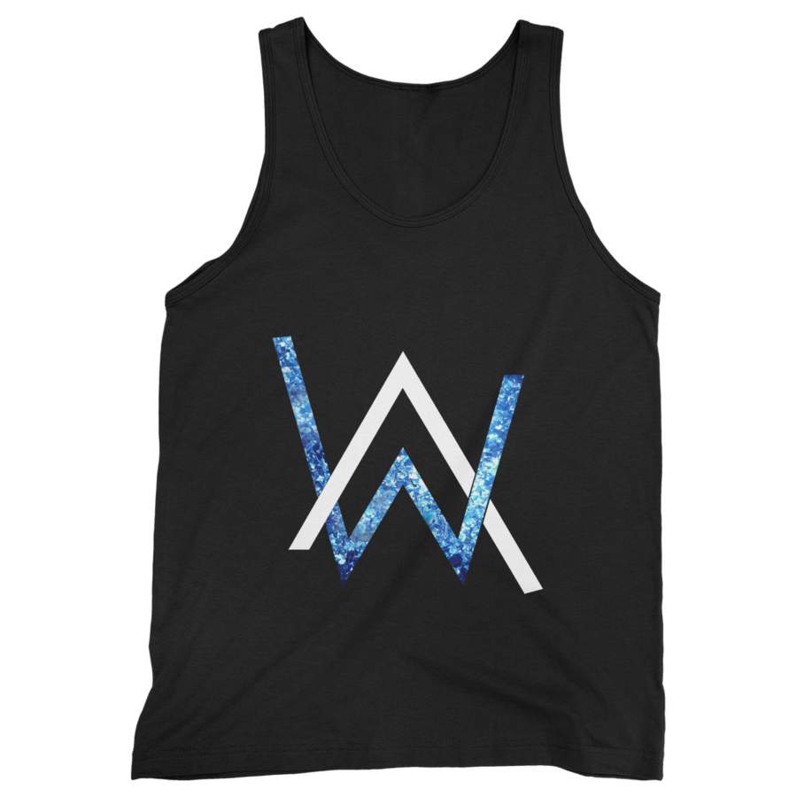 Alan Walker Emblem Glitter Man’s Tank Top