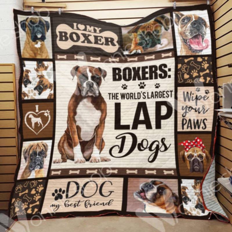 Boxer Dog Blanket NOV0502 95O41