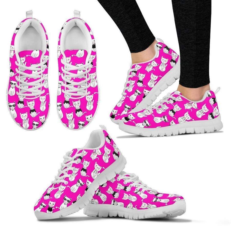 Women’s Cat Pink Sneakers