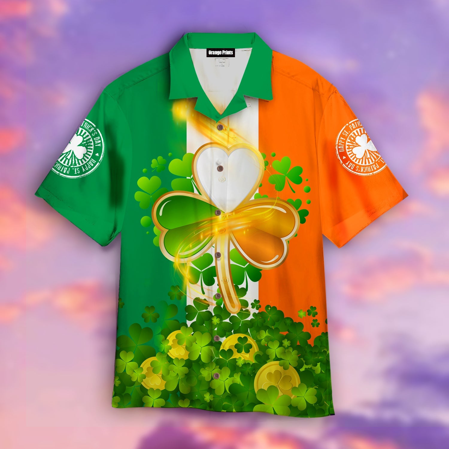 Shamrock St Patrick Day Hawaii Shirt For Men Women Adult Ha36863