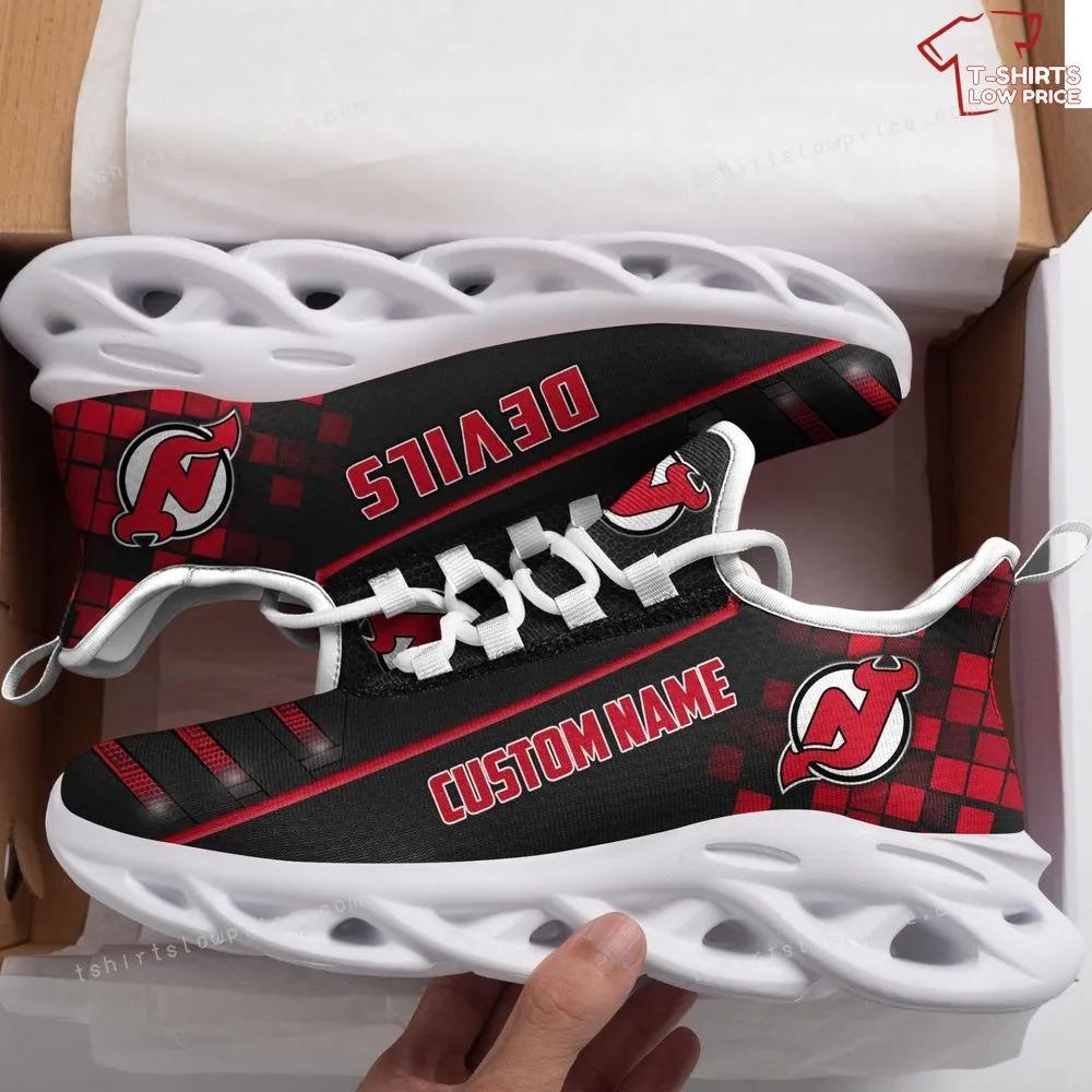 Personalize New Jersey Devils Max Soul Sneakers Running Shoes