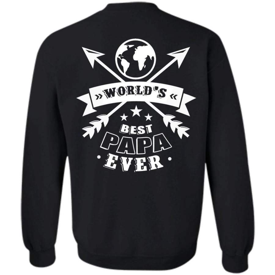 I Love Papa T Shirt, Being A Daddy Sweatshirt
