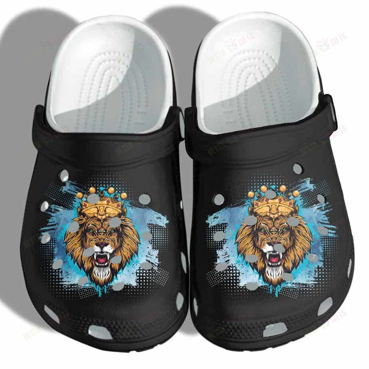 Lion Father Black King clogs Classic Clogs Shoes