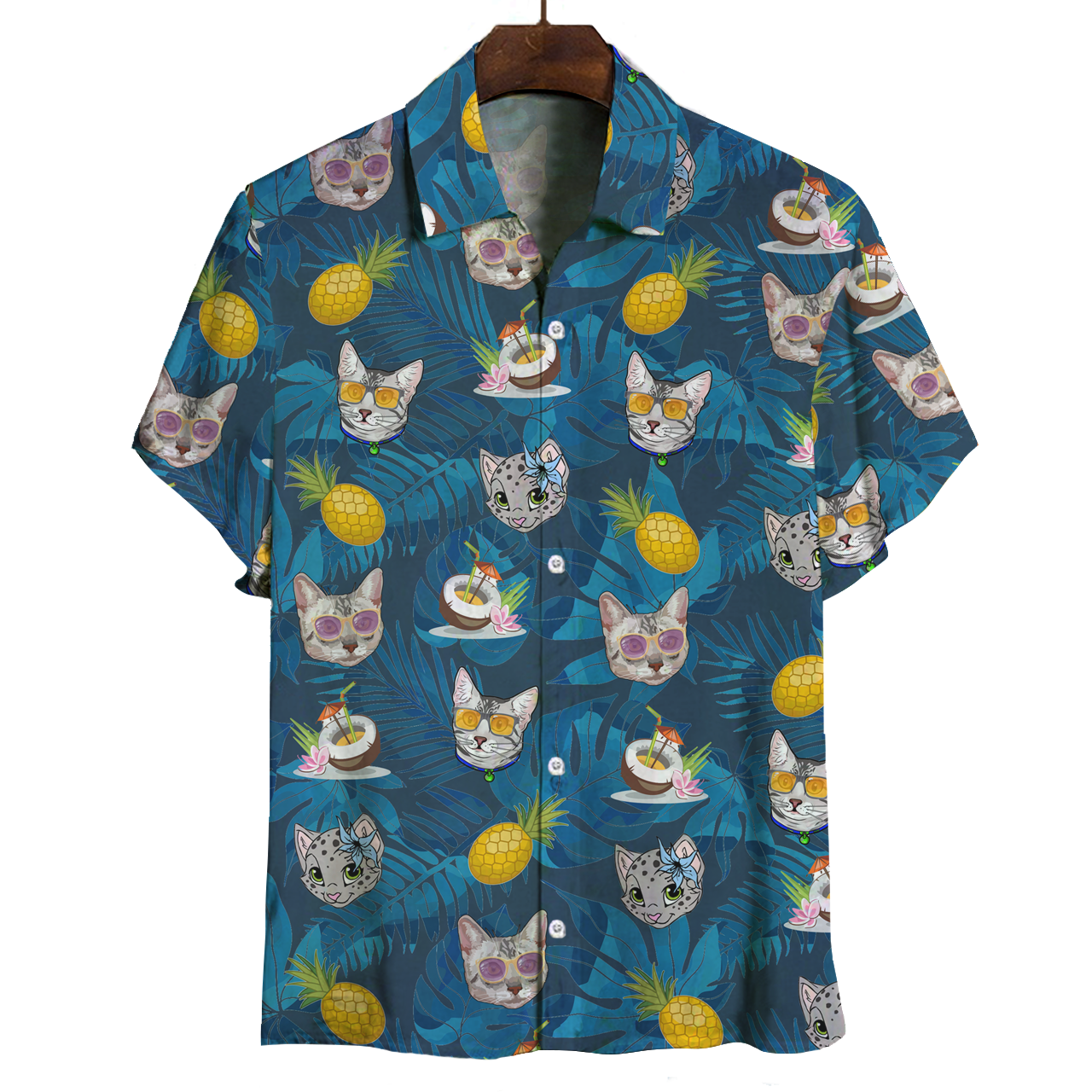 Aloha Hawaii Egyptian Mau Cat Shirt Ha109578