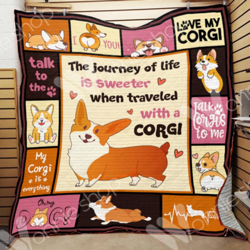 Corgi Dog Blanket NOV1102 78O58