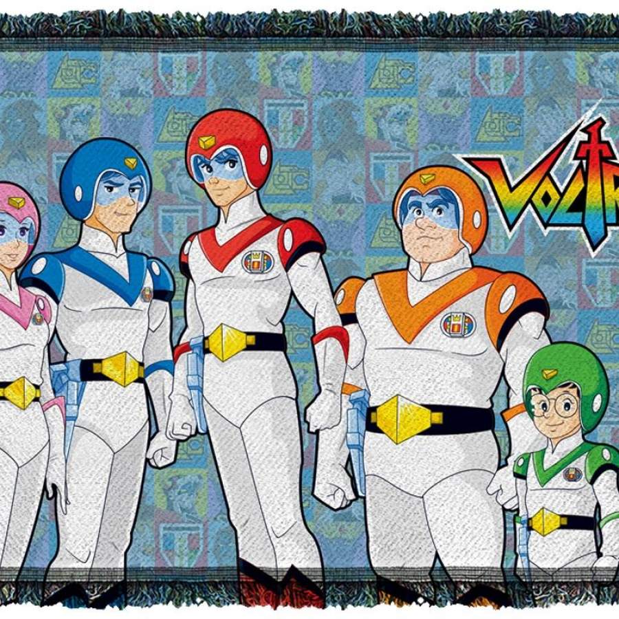 Voltron Woven Throw Blanket