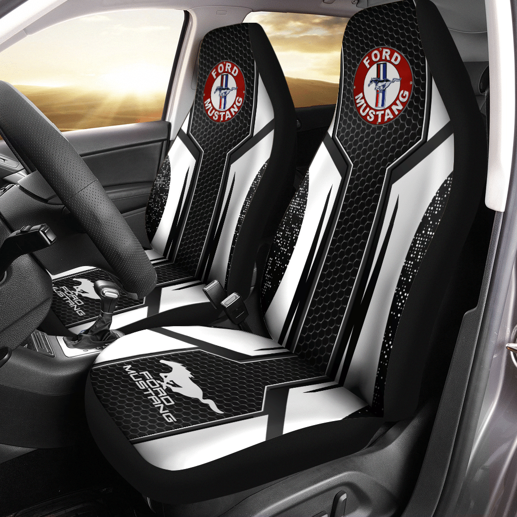 Ford Mustang Car Seat Cover N5 (Set Of 2)