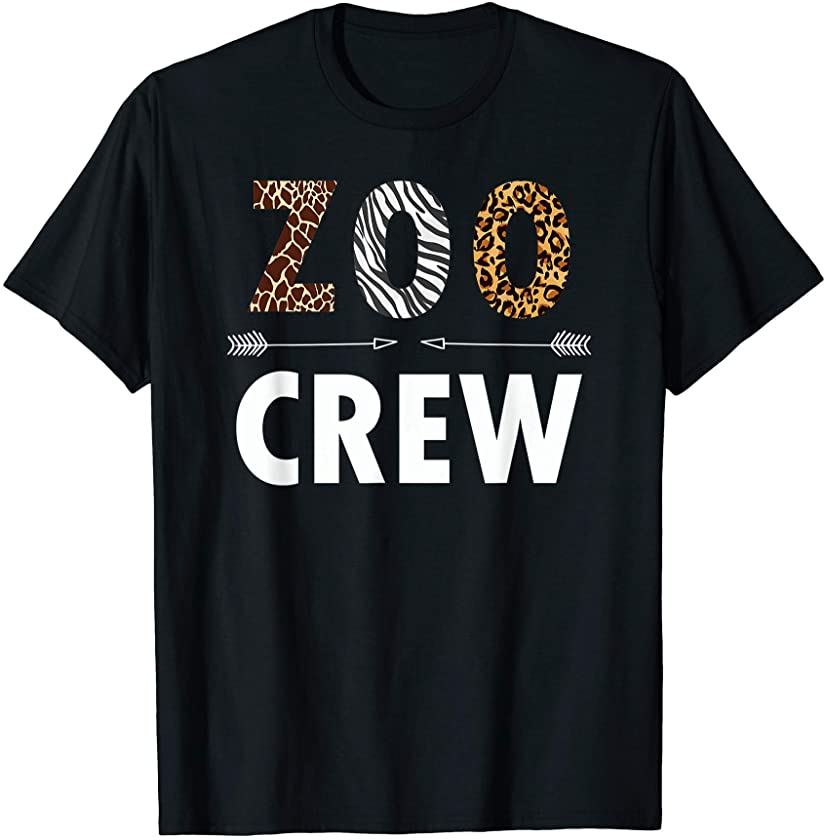 Zoo Crew Safari Zoologist Animals T-Shirt