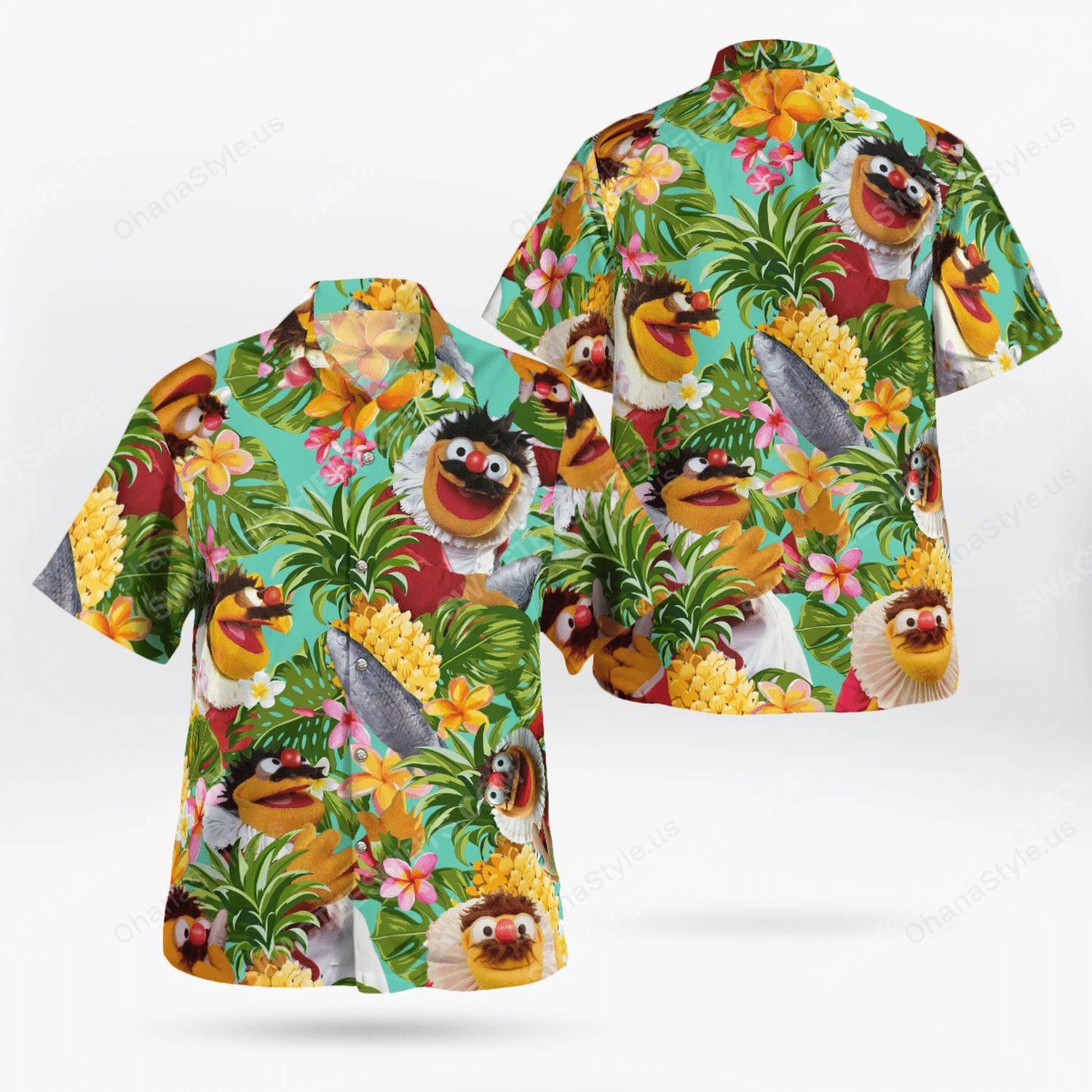 The Muppet Show Lew Zealand Hawaii Shirt Maria Ha94435