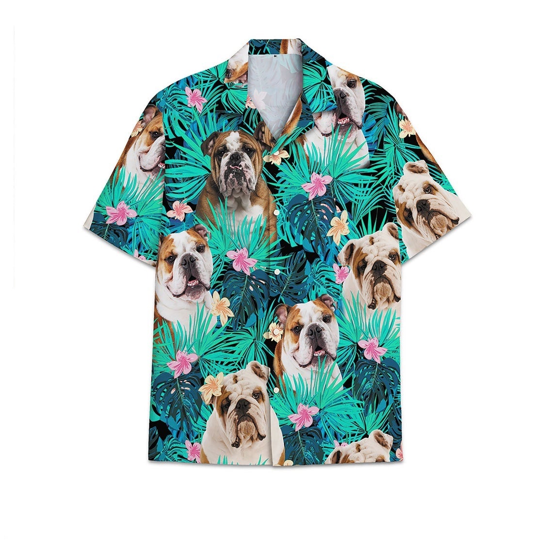 Aloha Hawaii Shirt Pet Combination Print Made In Summer Beach Shirts 45 Ha73854