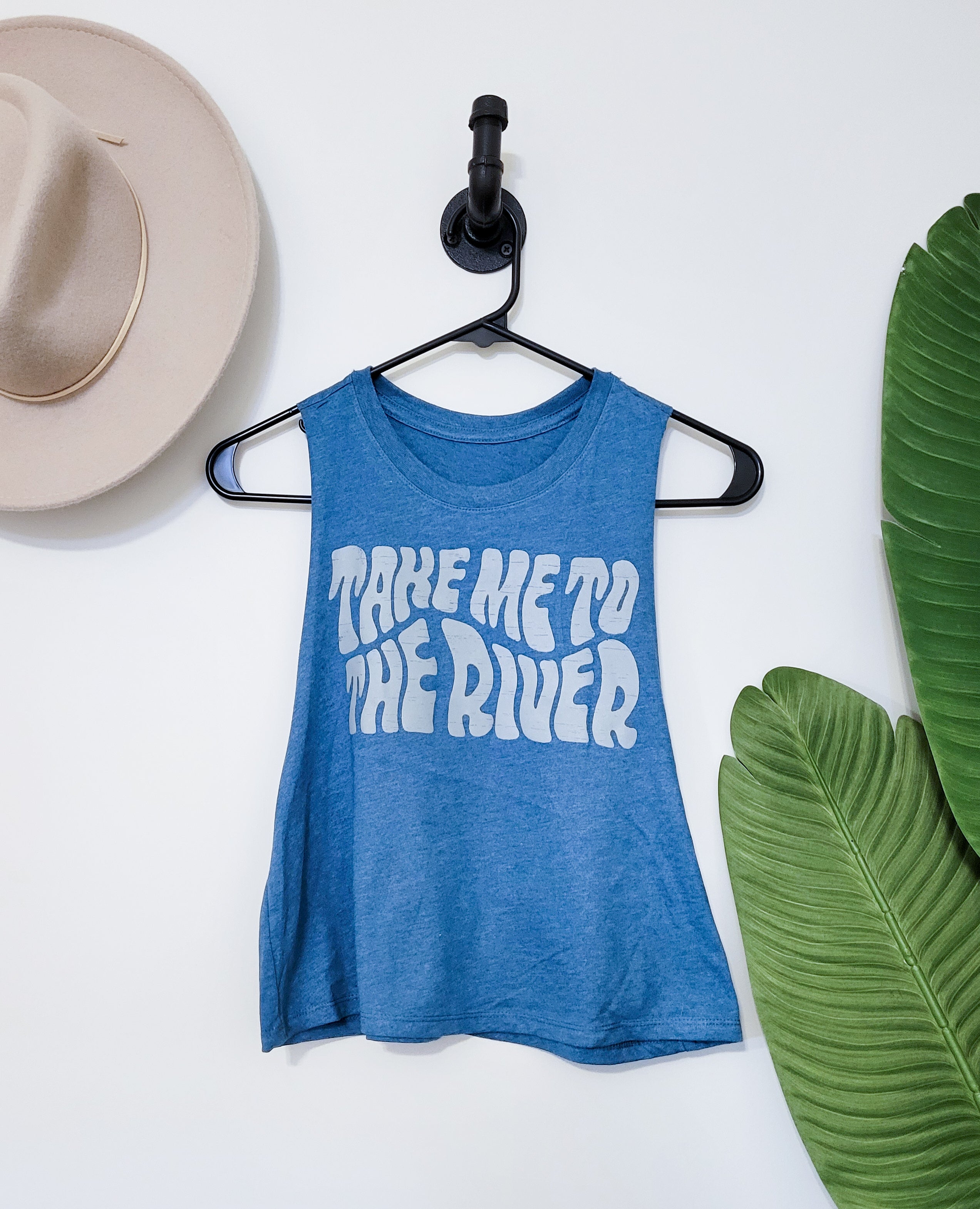 Take Me To The River Crop Tank