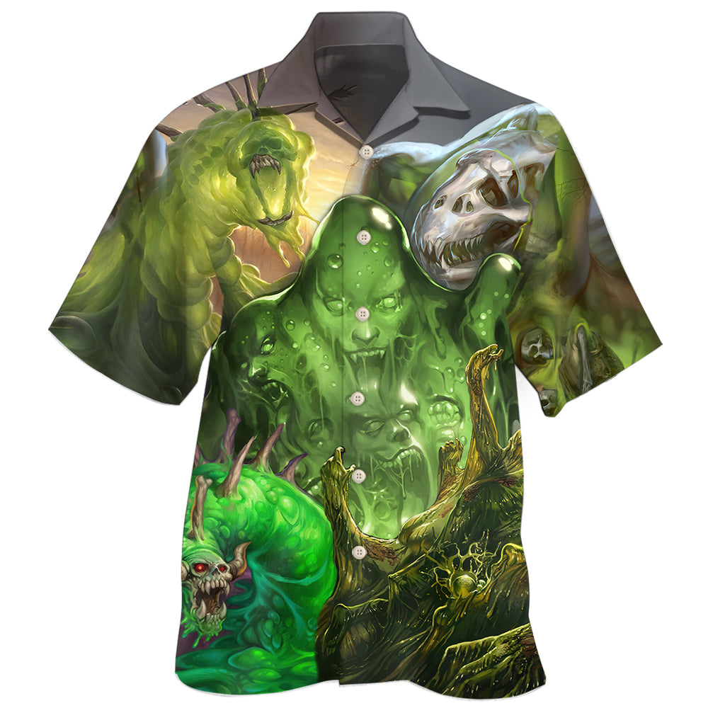 Monster Slime So Scare Hawaii Shirt Ha19455