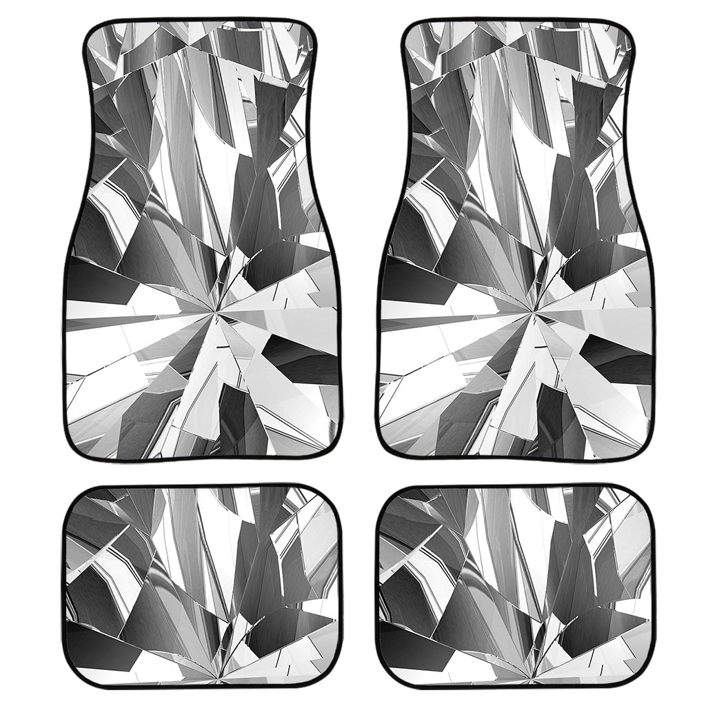 Diamond Print Front And Back Car Floor Mats, Front Car Mat