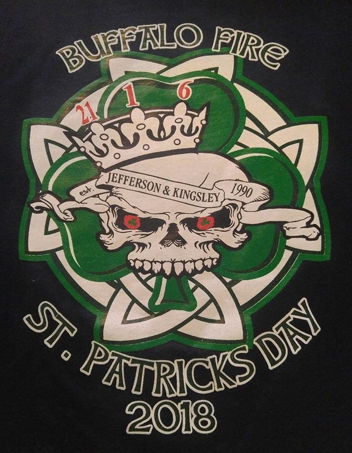 Buffalo Fire Dept St Patrick S Day Shirt