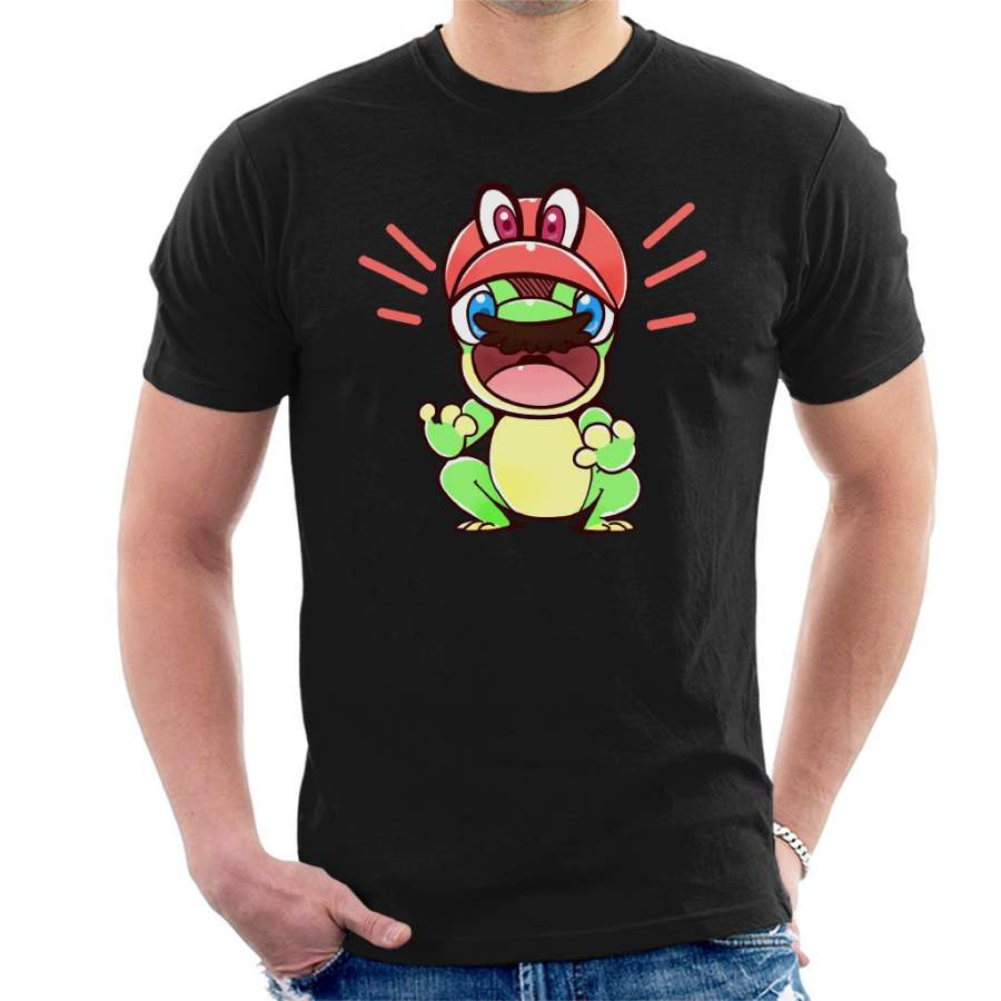 Super Mario Odyssey Cappy Frog Men’s T-Shirt