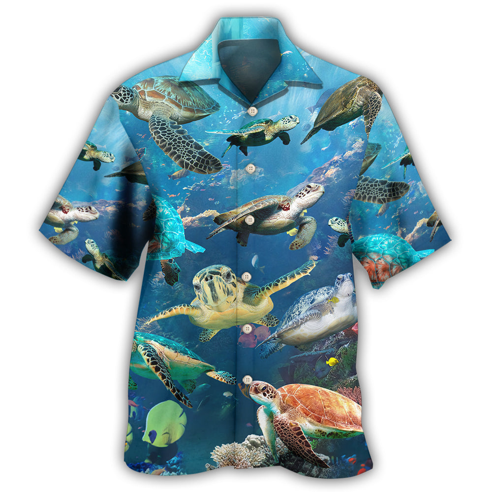 Sea Turtles Deep In The Hawaii Shirt Ha32941