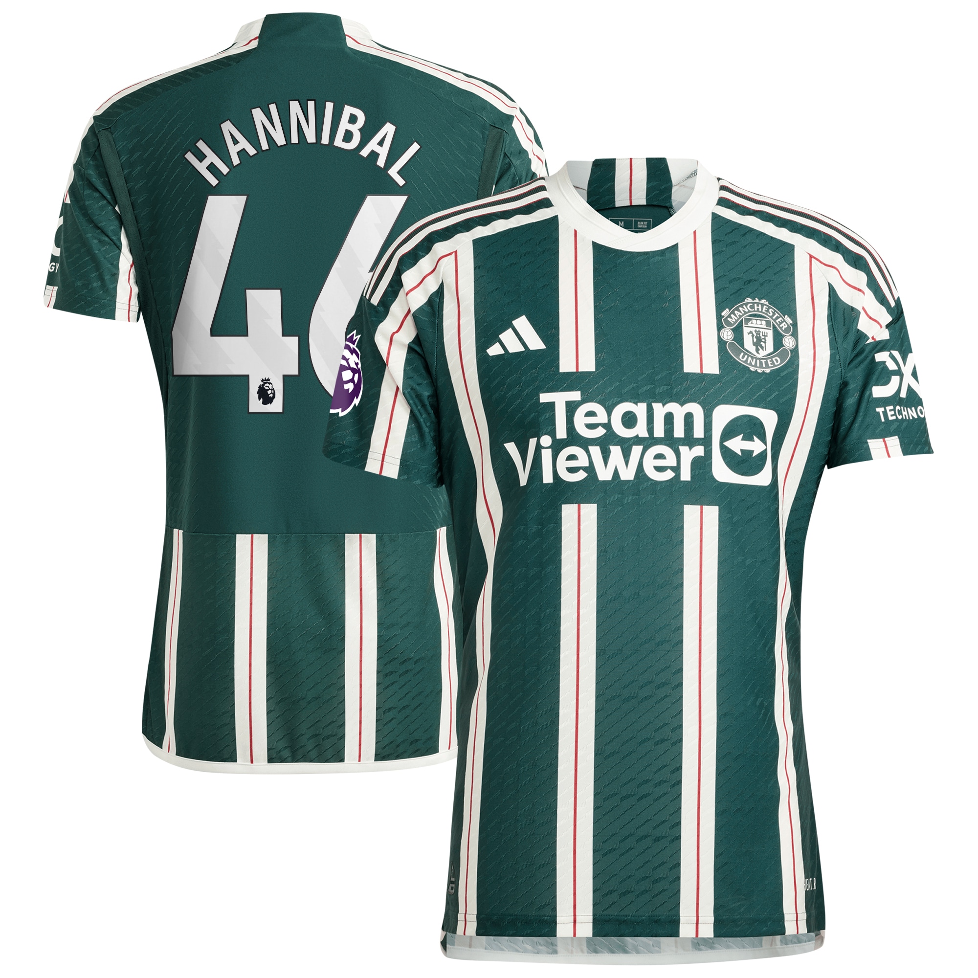 Hannibal Mejbri Manchester United Authentic Player Jersey  Green