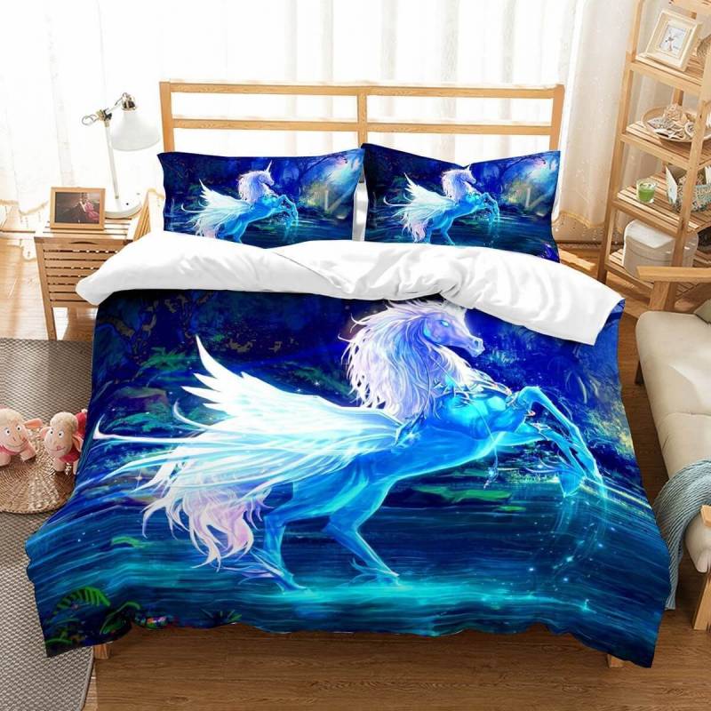 3D Customize Unicorn Et Bedroomet Bed 3D Customize Bedding Set Duvet Cover SetBedroom Set Bedlinen