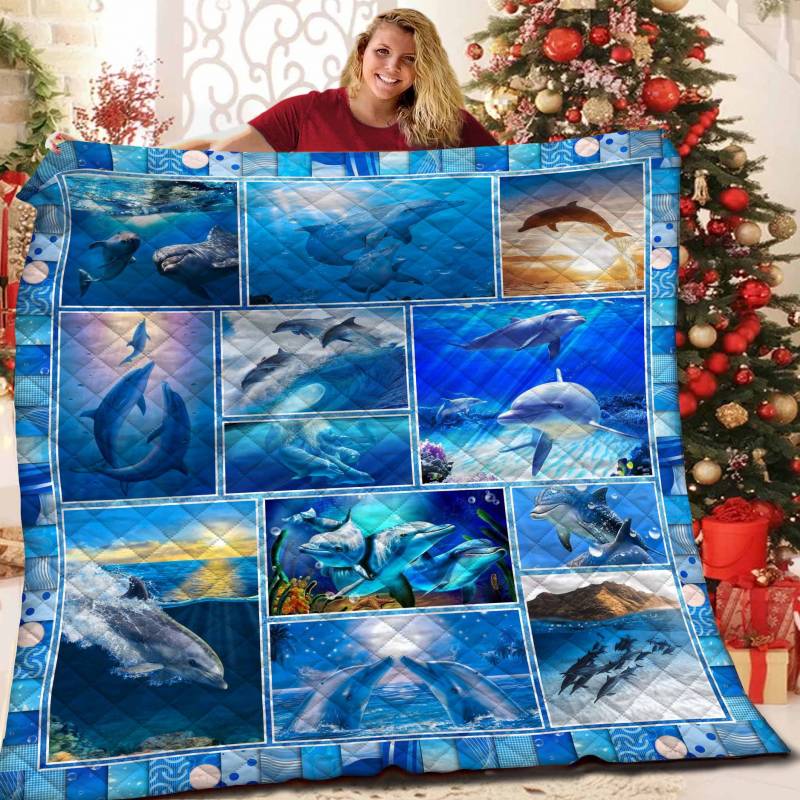 Dolphin JFJ4836 Quilt