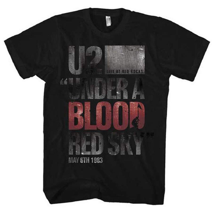 U2 Under A Blood Red Sky Live At Red Rocks ’83 T-Shirt