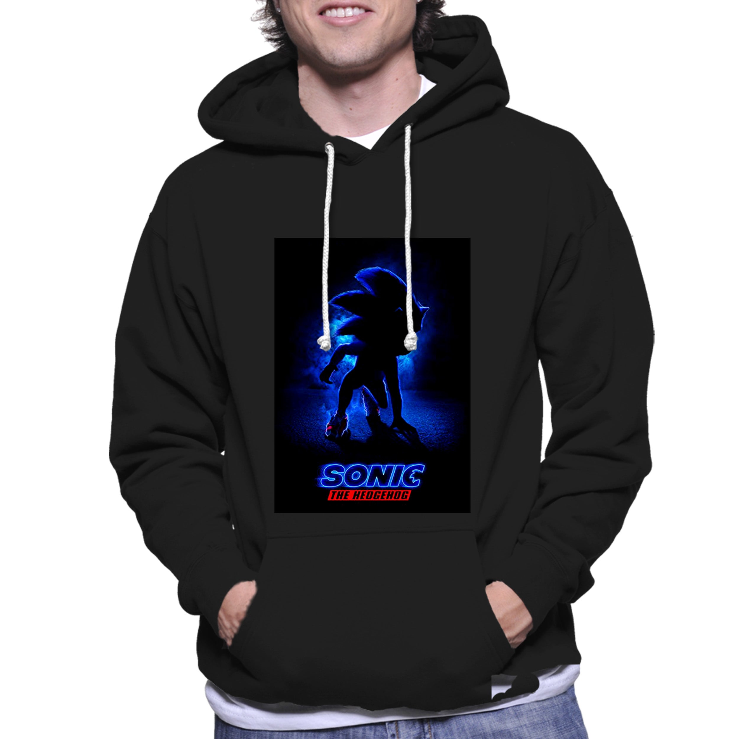 Sonic The Hedgehog Shadow Poster Unisex Hoodie