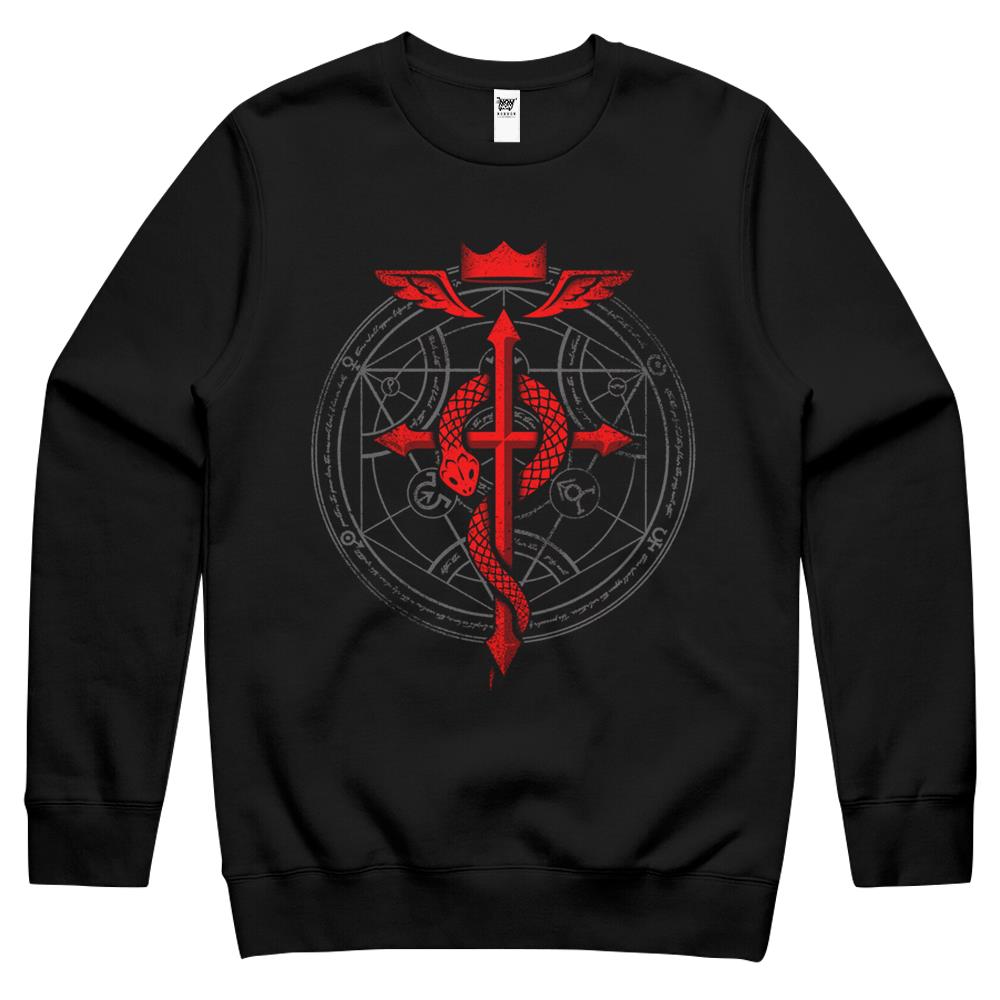 Fullmetal Alchemist Flamel Crewneck Sweatshirt