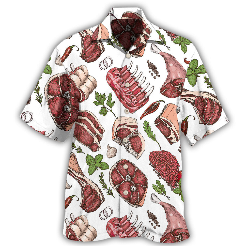 Food Meat Hawaii Shirt Ha107533