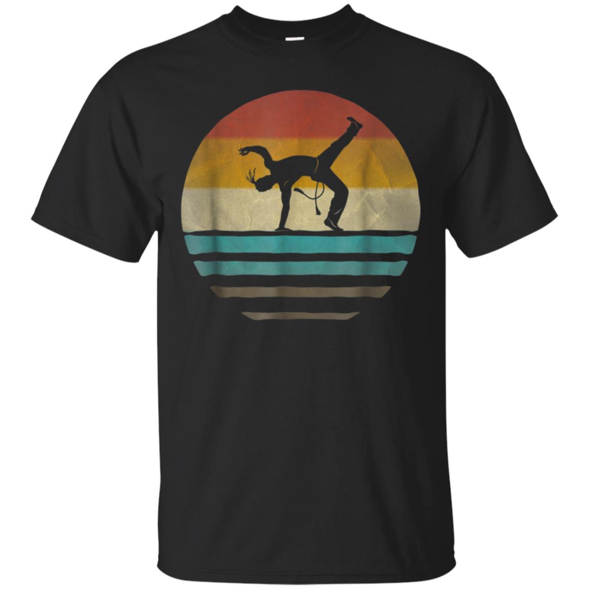 Capoeira Shirt Retro Vintage 70s Silhouette Distressed Gift