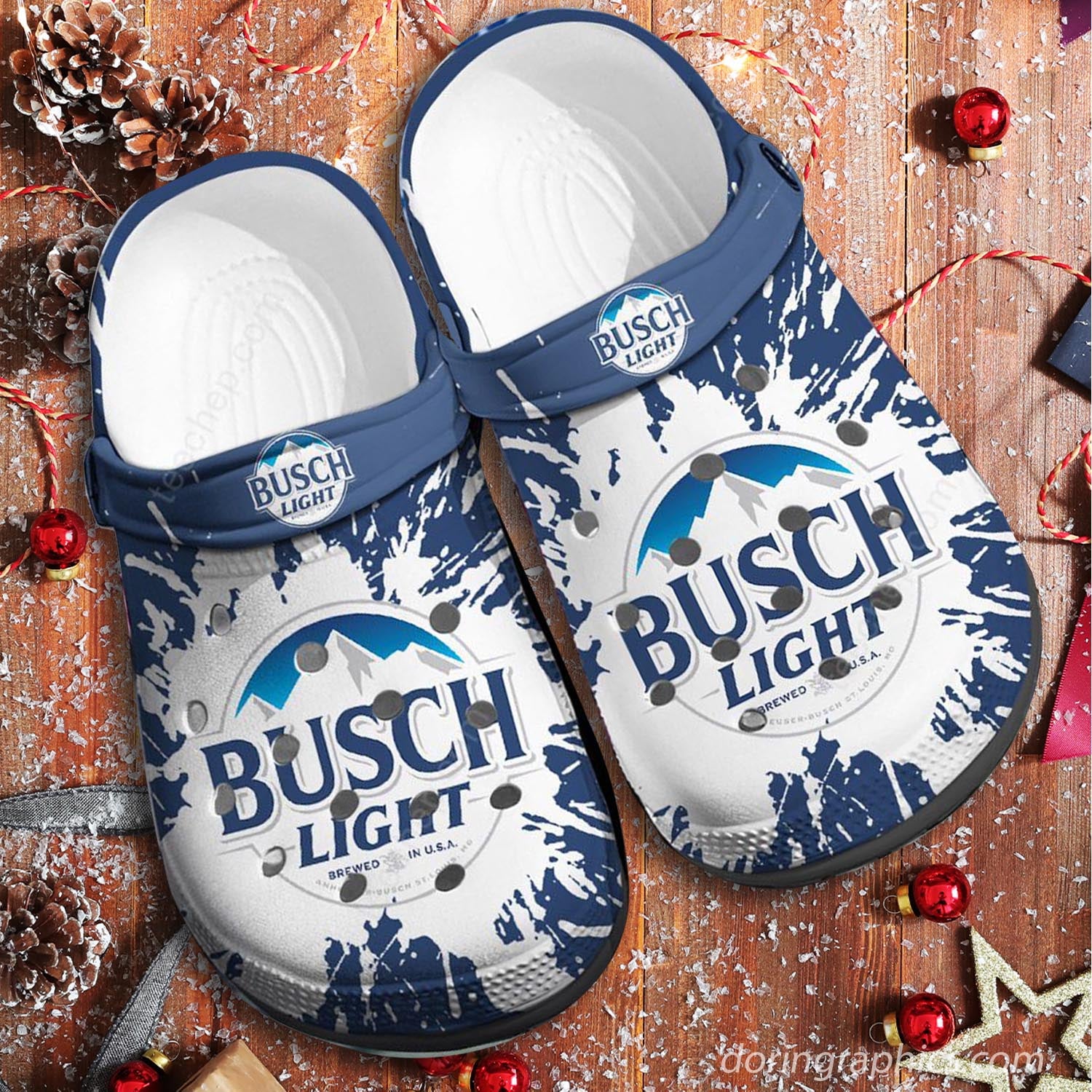 Busch Light Funny Crocbland Clog Shoes - Redditprint Store