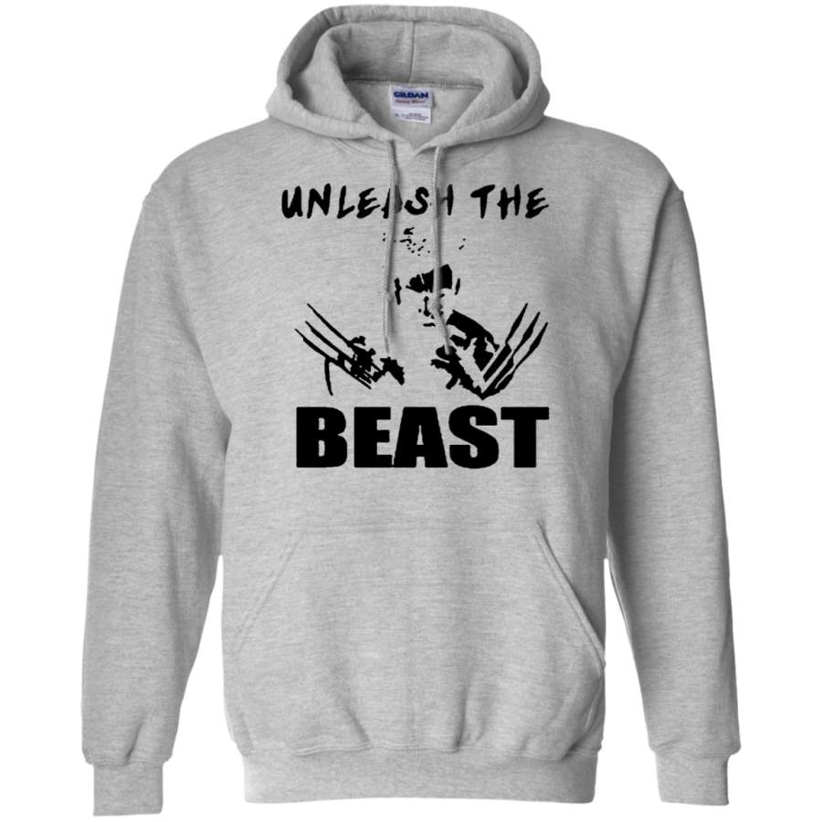 AGR Beast Mode Wolverine Gildan Pullover Hoodie