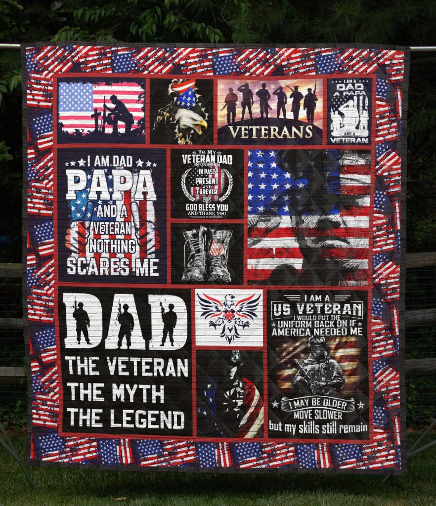 VETERAN YE 3D Quilt Blanket 677