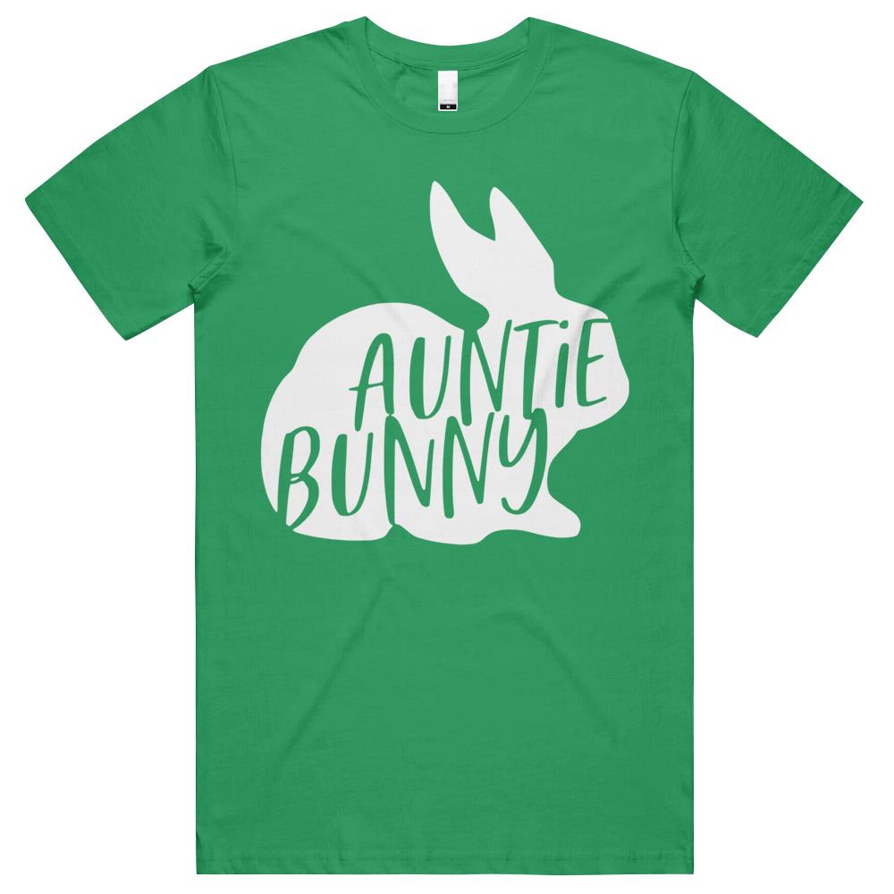 Auntie Bunny Cute Rabbit Family Matching Happy Easter Day T Shirts