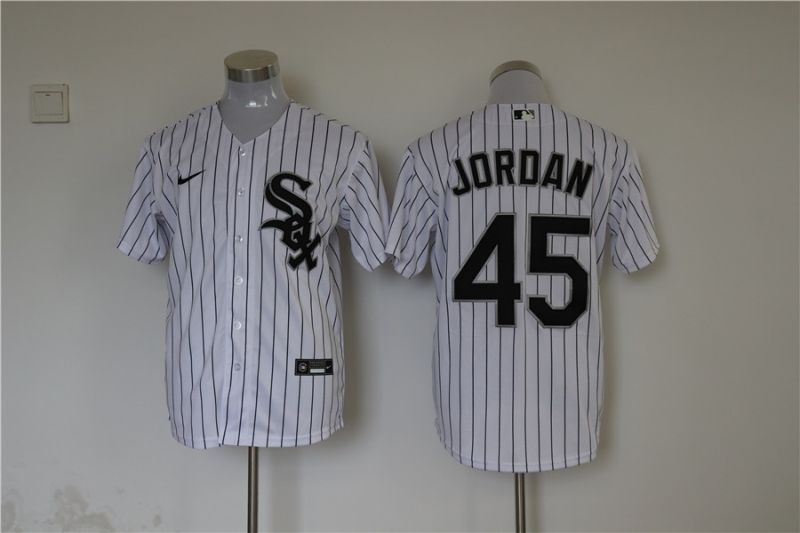 Chicago White Sox Michael Jordan #45 2020 MLB White Jersey