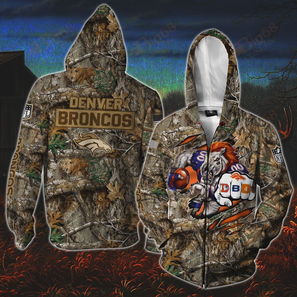 Denver Broncos Hunting Shirt 04 M6BTH0713