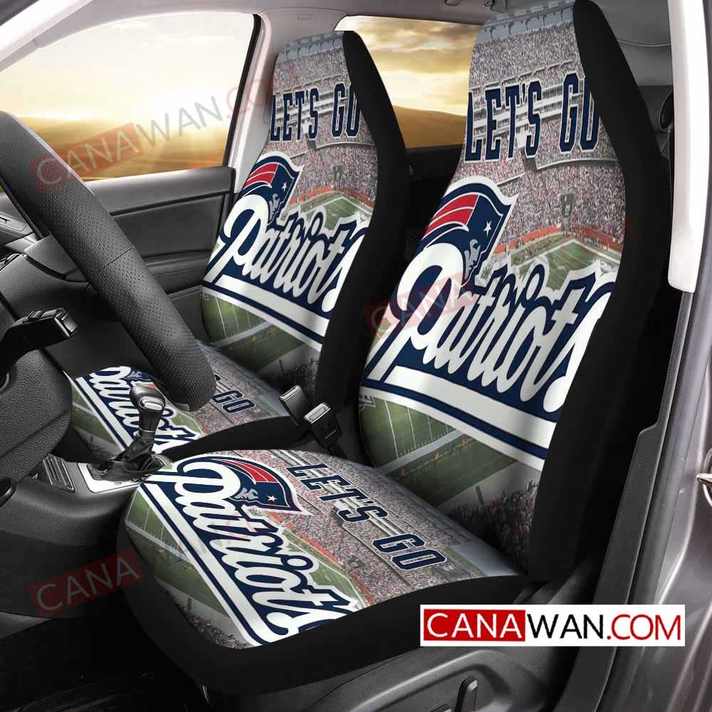 New England Patriots Style084 3D Customized Personalized Car Seat Cover