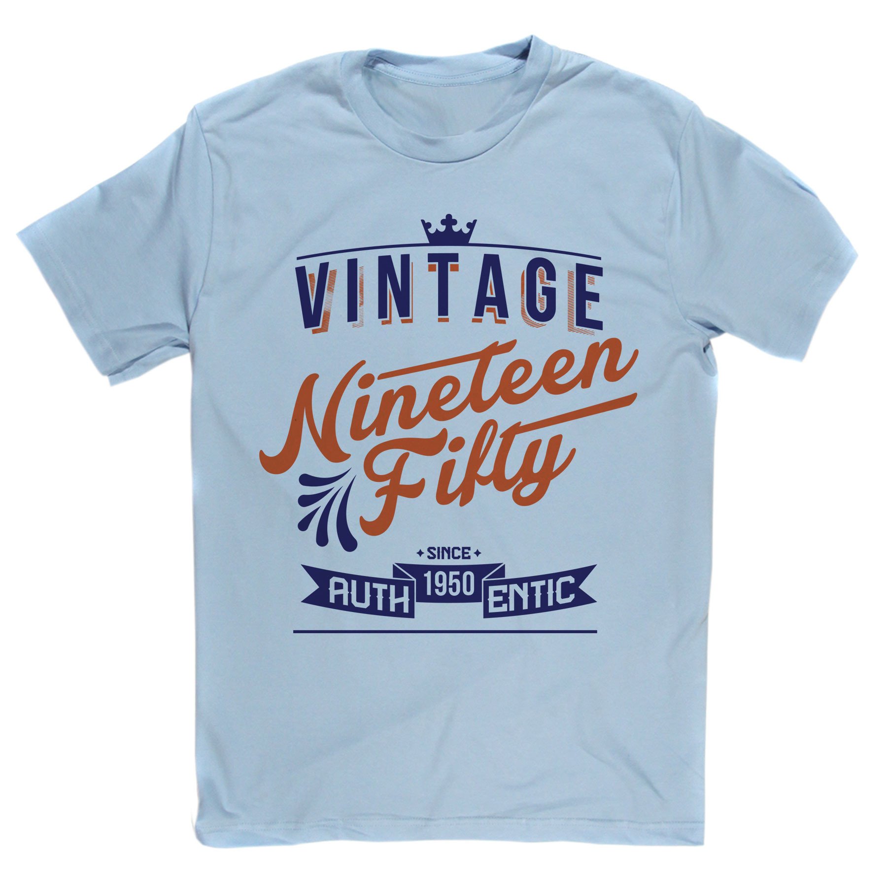 Vintage 1950 Year T Shirt